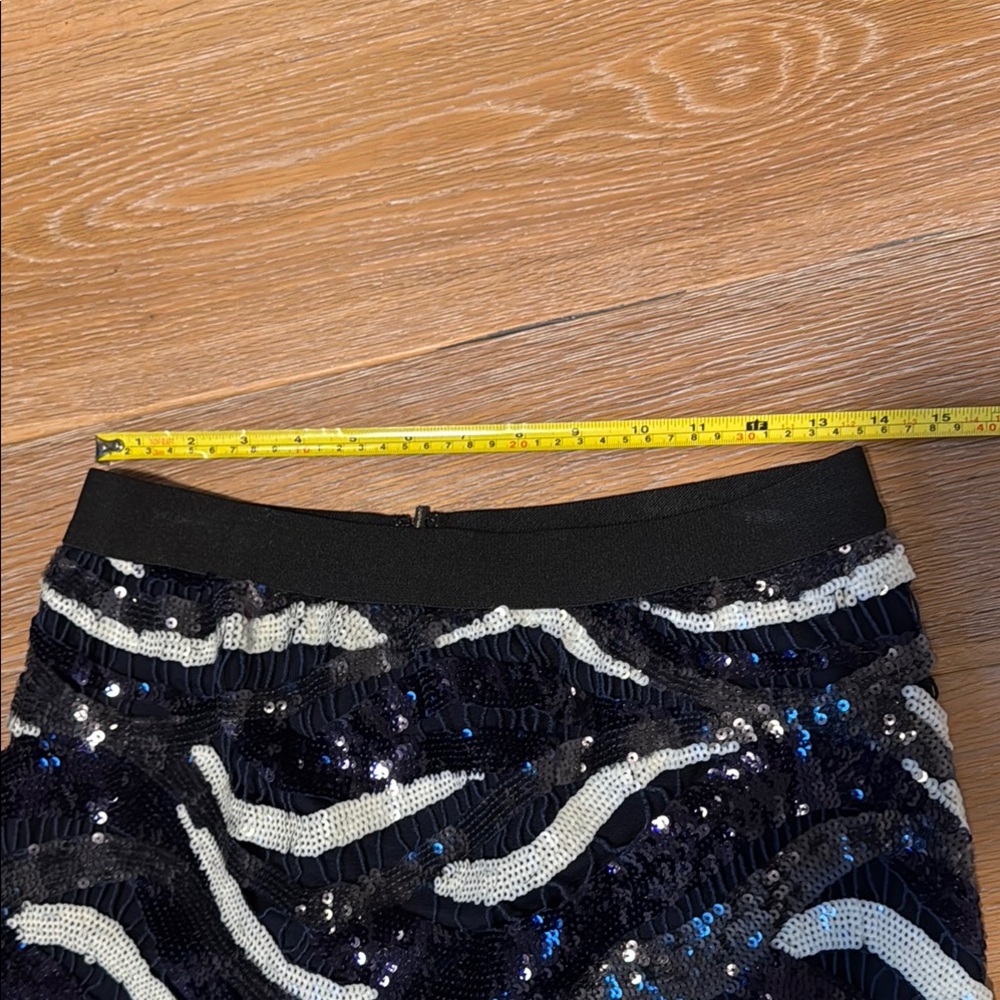 BCBGMaxAzria Elodie Sequined Mini Skirt - Picture 5 of 7